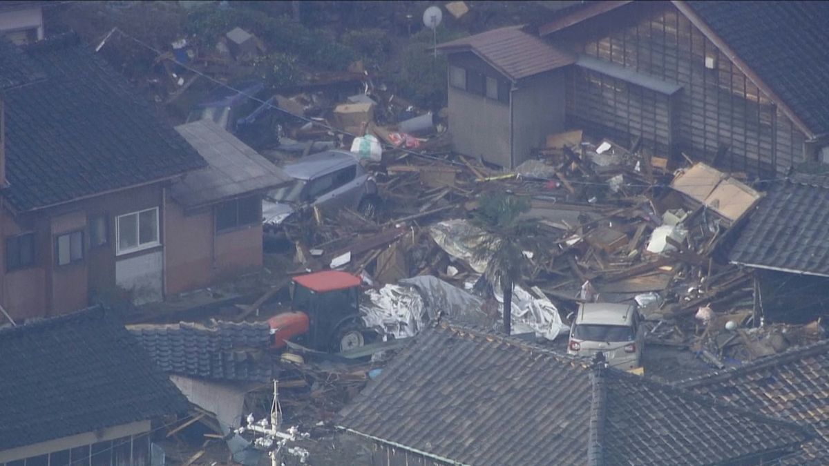 石川県　最大震度7の大地震から一夜あけ被害状況が明らかに　県内で48人が死亡