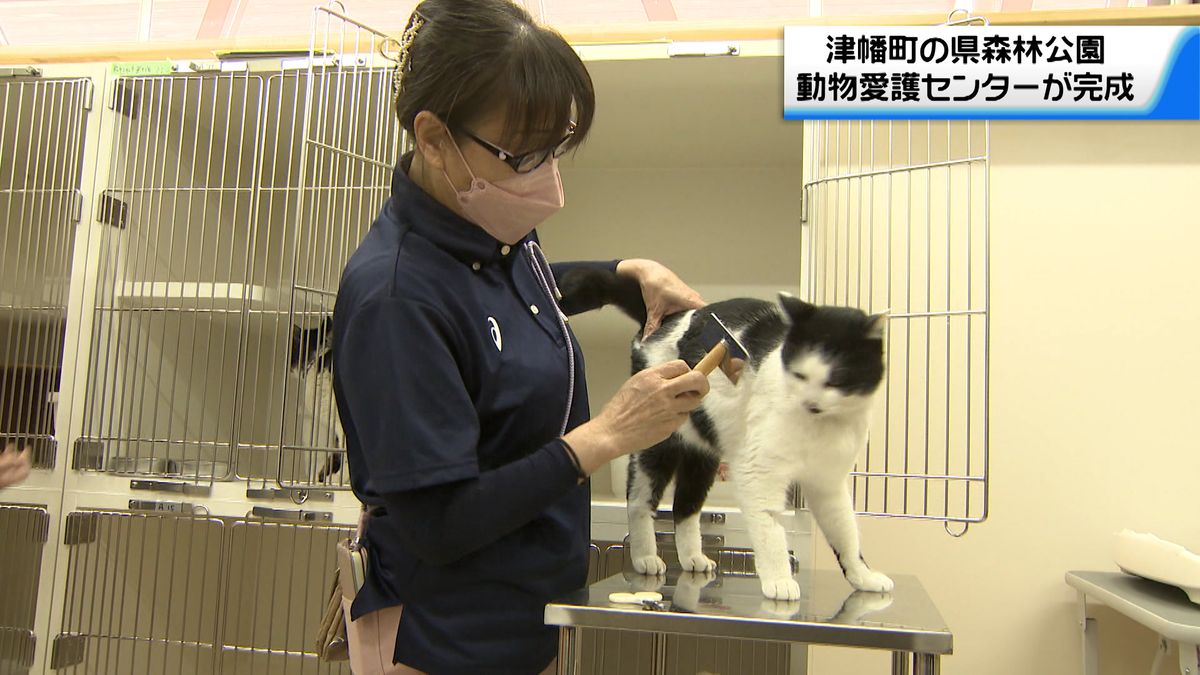 避難所に入れないペットや、飼い主とはぐれたペットを受け入れ　石川県森林公園に動物愛護センター完成