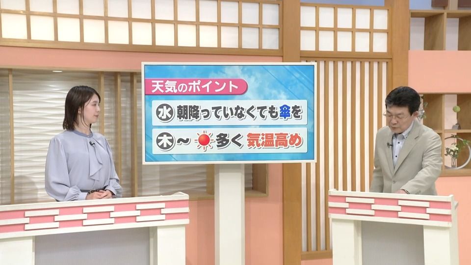 お天気どうなる】15日、加賀では傘を忘れずに…16日からは晴れて気温も
