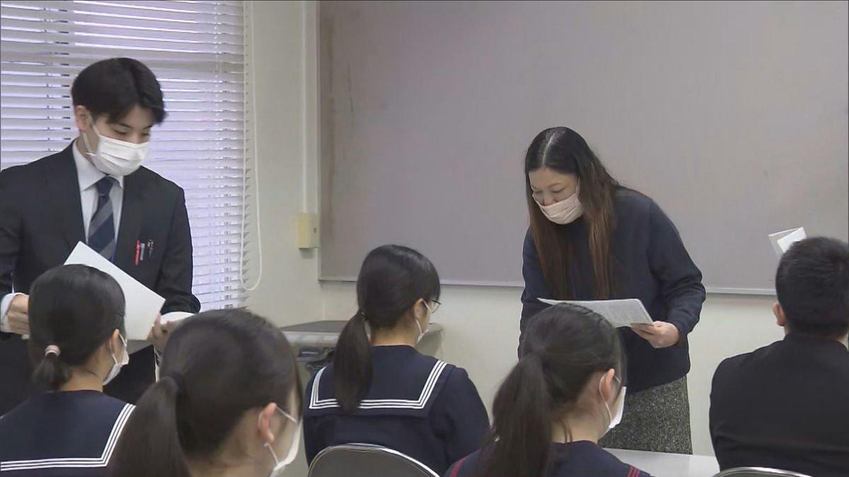 「絶対合格する」　被災した石川の受験生　別日程で私立高校一般入試に臨む