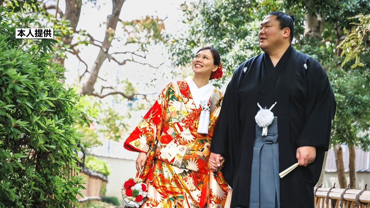 大相撲・七尾市出身の輝関 6月結婚へ　お相手は石川県出身の会社員　輪島塗の箸が引き出物に