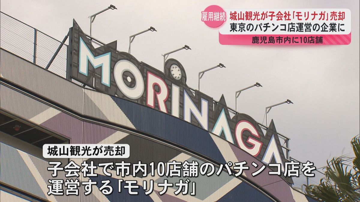 パチンコ「モリナガ」が売却　東京でパチンコ店を運営する企業に　雇用は継続