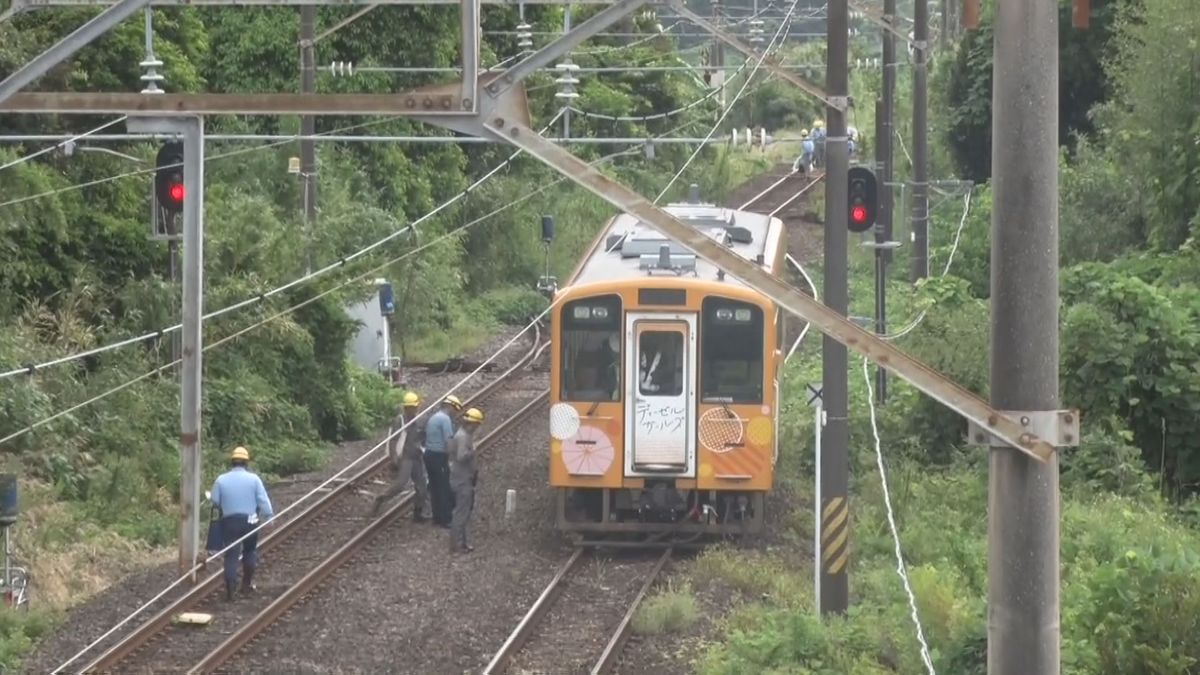 肥薩おれんじ鉄道の脱線事故　運輸安全委員会が事故原因を調査　26日から通常運行へ