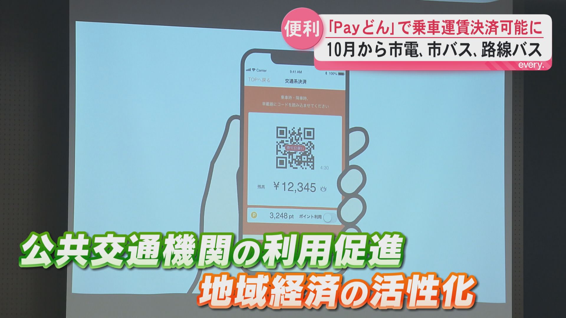 市電や路線バスのキャッシュレス決済が便利に―１０月下中から「Ｐａｙどん」も利用可能