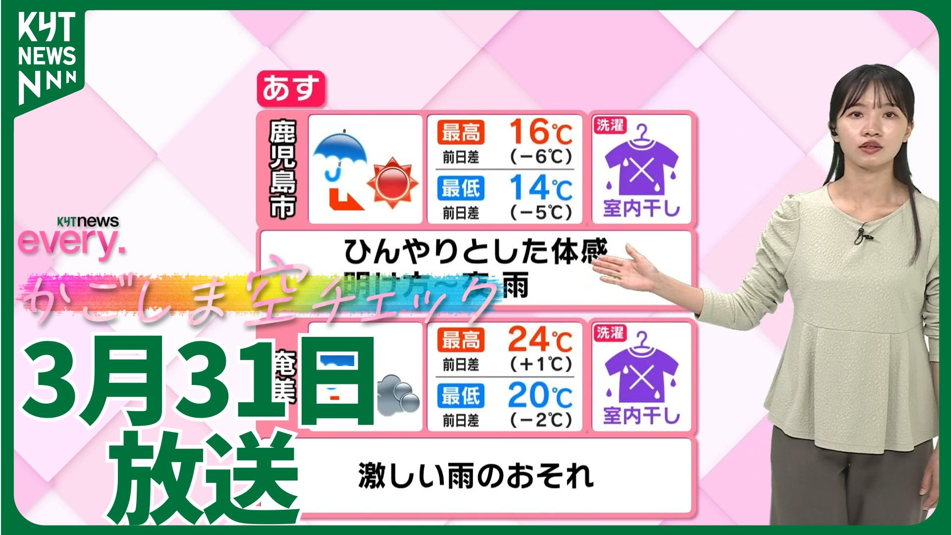 かごしま空チェック【天気情報】