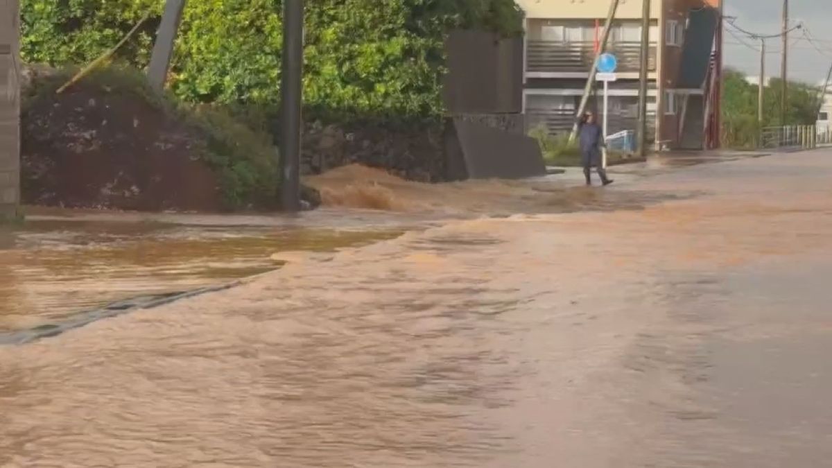 沖永良部島の2町に出されていた土砂災害警戒情報は解除 和泊町1時間64ミリ 11月の観測史上最大