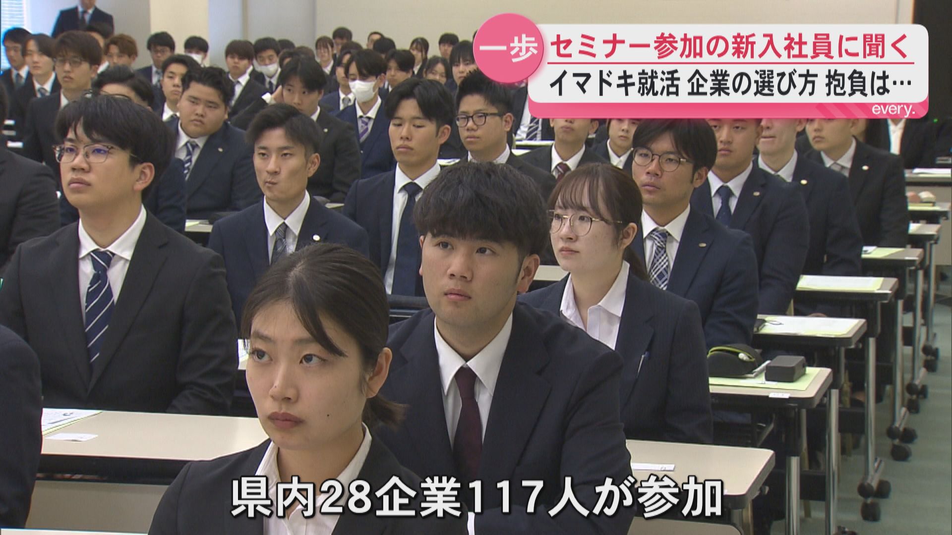 成功の秘訣は“魅力” 新入社員研修セミナー “超”売り手市場の世代 生成