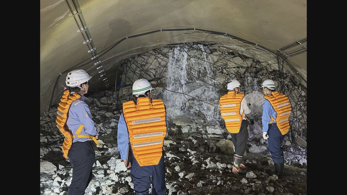 大量土砂で通行止め「北薩トンネル」紫尾山で降り続いた7月の雨が原因 120メートルの区間で堆積 