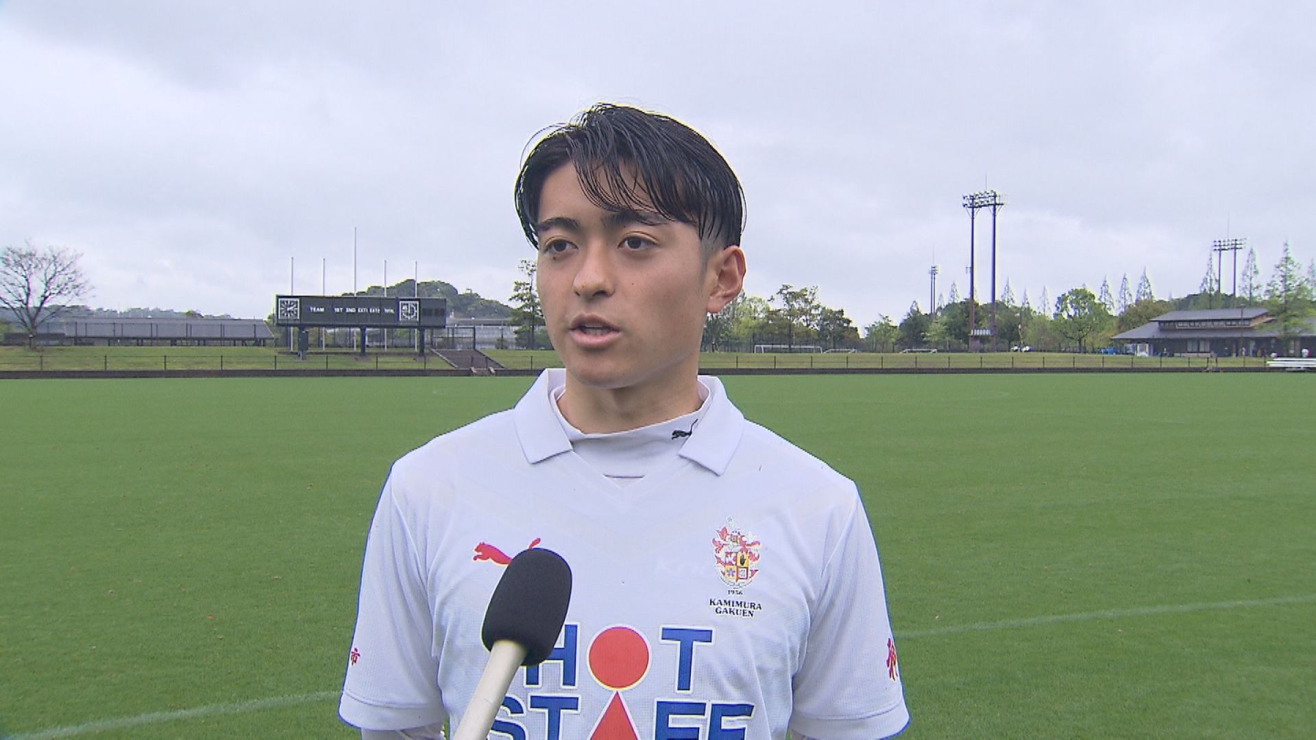 ヨーロッパ帰り”名和田選手が活躍！神村学園が打ち合い制し白星発進
