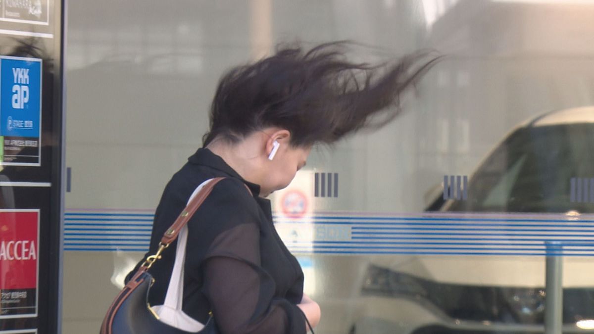 「職場に着いたら髪型戻す」鹿児島県肝付町で最大瞬間風速“全国１位”２６．２メートル