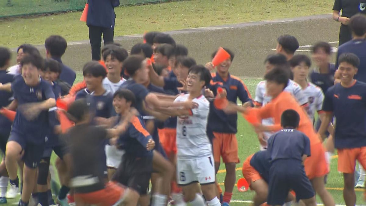 高校サッカー選手権鹿児島県大会準々決勝　鹿児島vs鳳凰は終了間際の同点弾で延長戦に…