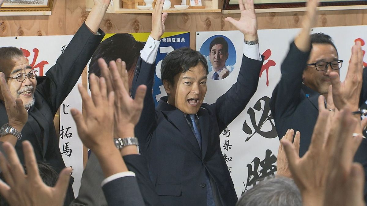 【喜びの声】九州比例　自民・宮路拓馬氏が当選確実　喜びの声