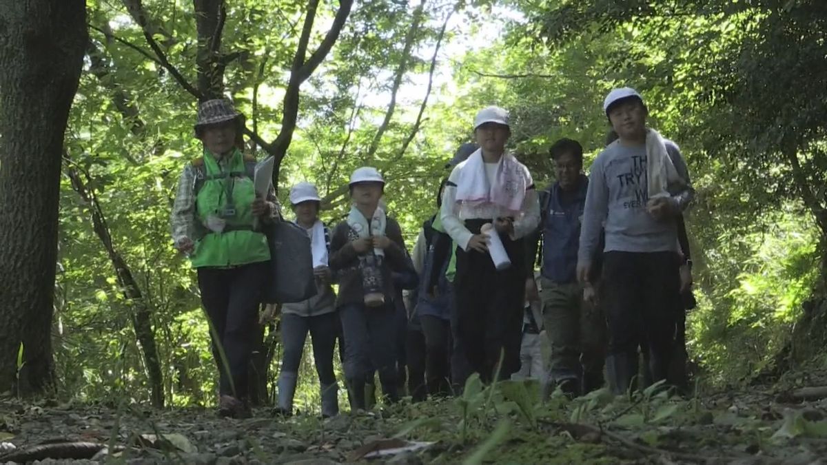 「涼しくて落ち着く」霧島市の森づくりプロジェクトで小学生が森を散策 大切さを体感