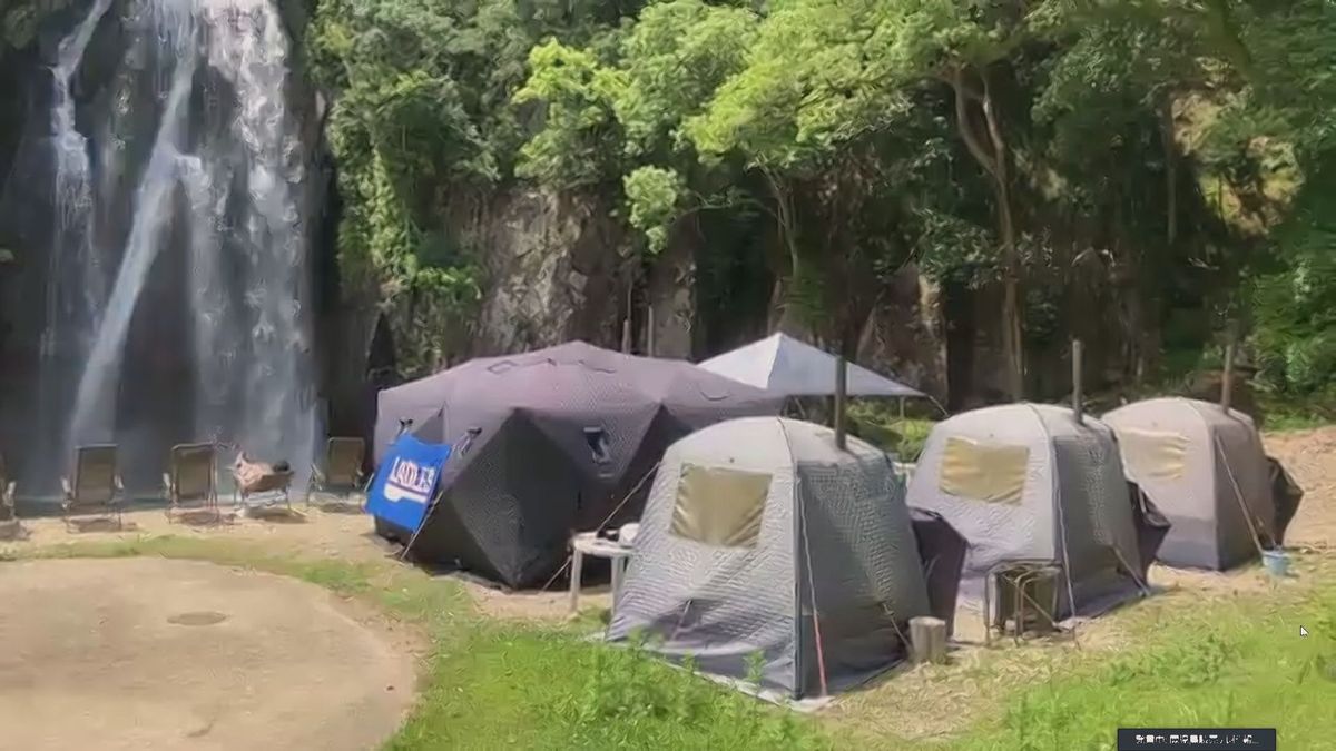 「テントサウナは地球にいいもの、人にいいもの」能登半島地震の避難所で活用 プライベート空間確保の手段として…