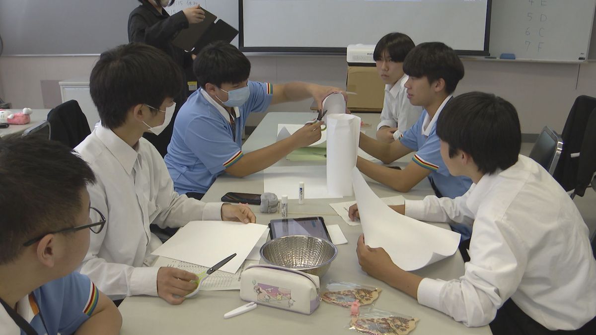 「一生忘れない思い出」台湾の高校生と宮城県工業高校の生徒が交流 “水風船ドロップコンテスト”に挑戦