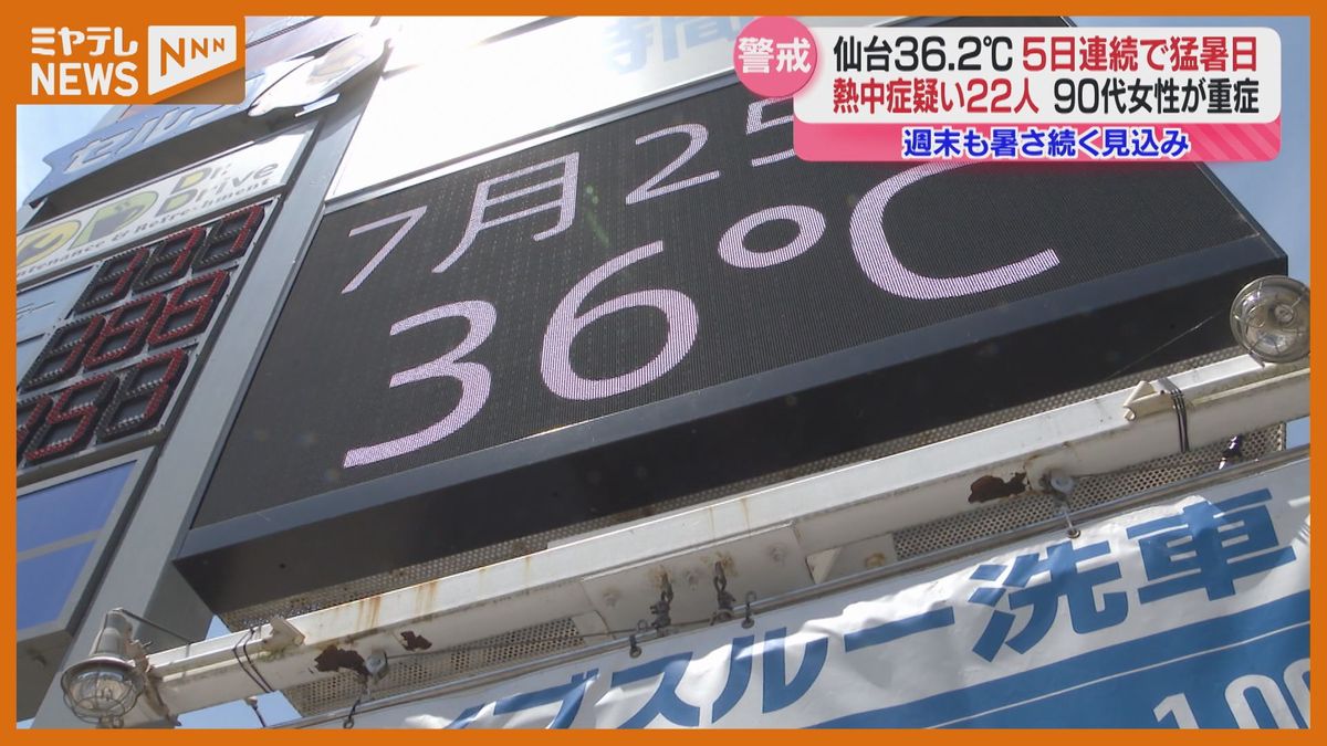 猛暑 日 連続 記録