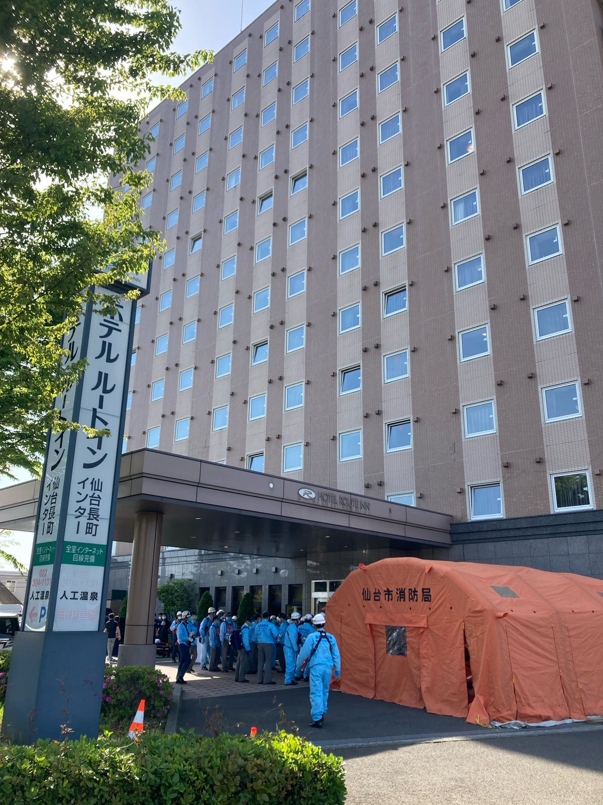 【腹痛や吐き気】仙台市内のホテル　10代の男女10人以上が体調不良