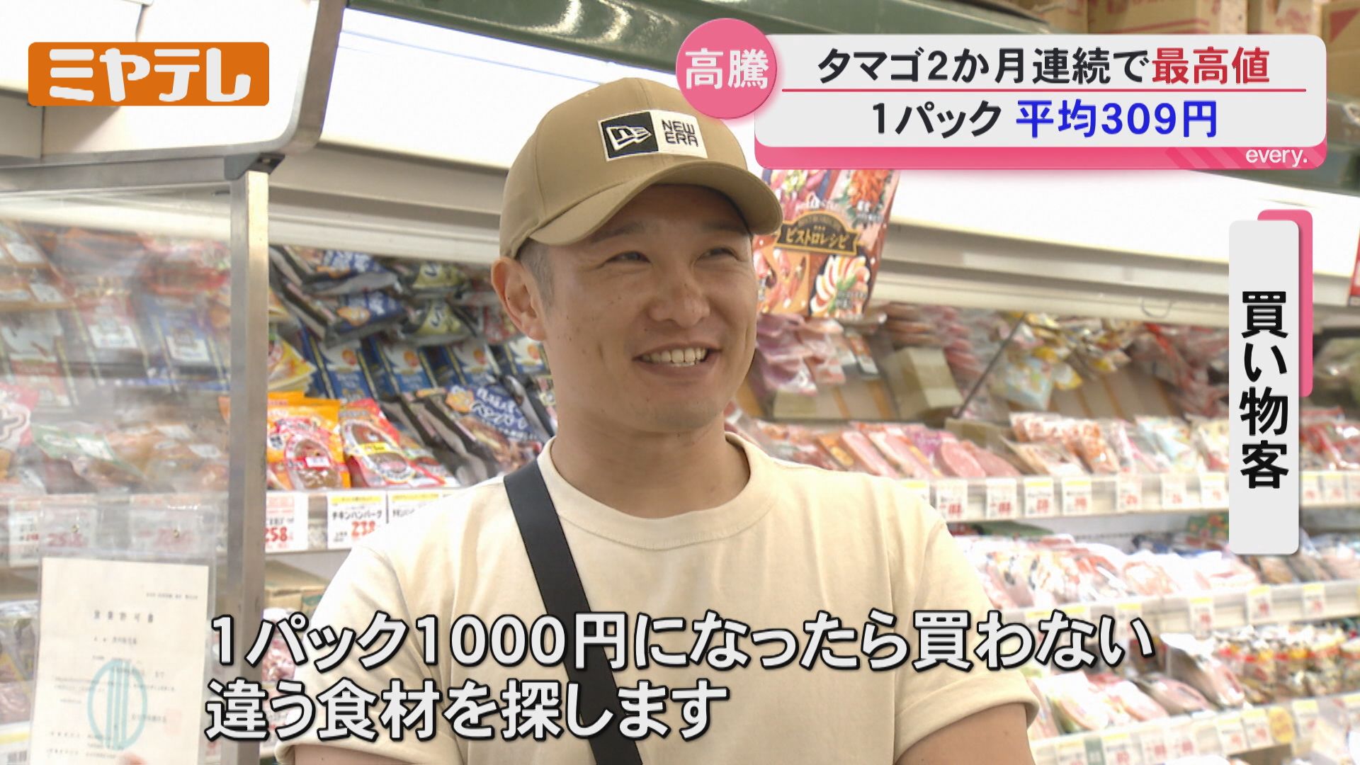 タマゴ価格が