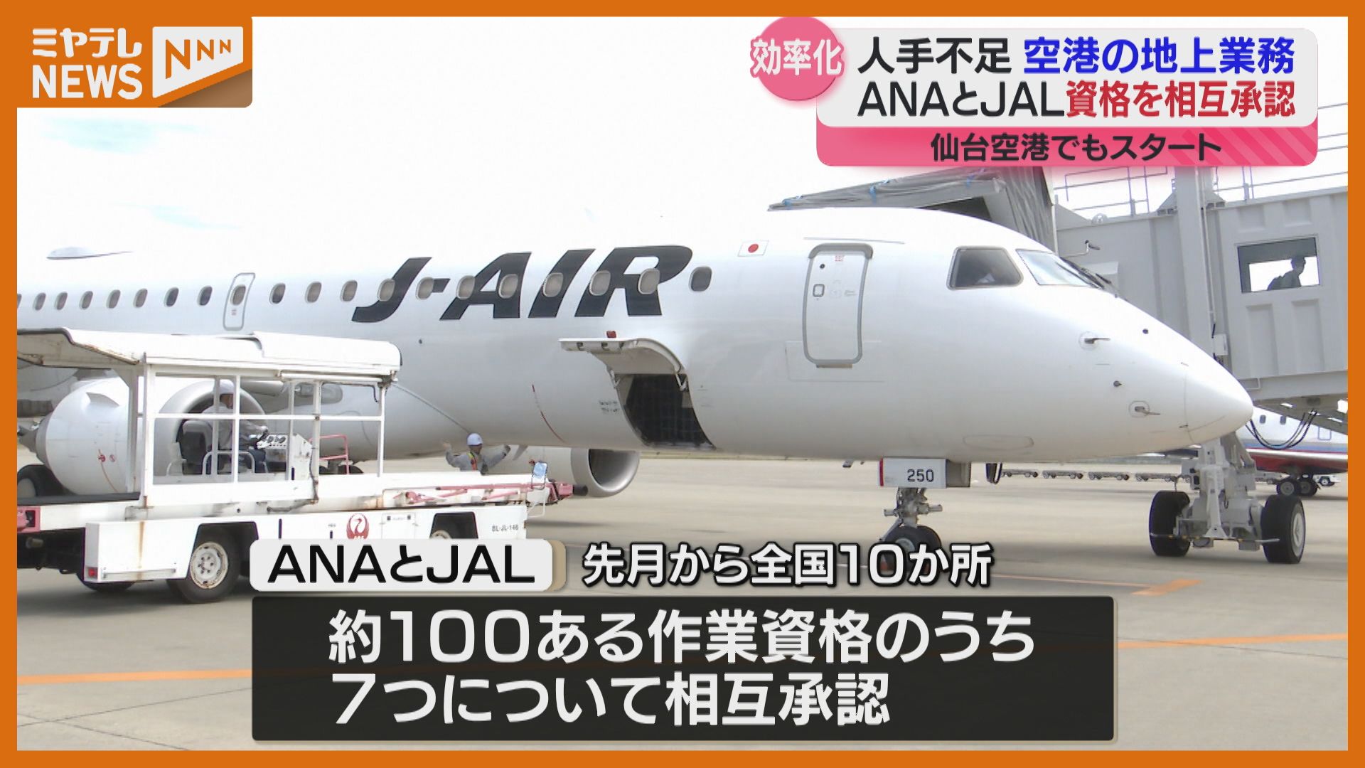 ANA>の機体誘導を<JAL>のスタッフが…】「全日空」と「日本航空」 企業