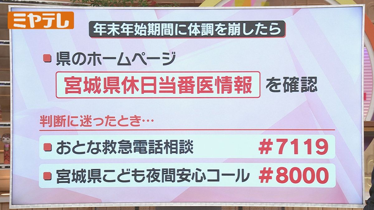 年末年始の体調不良　もしもの時はどうしたらいい？【インフルエンザ警報発表中】