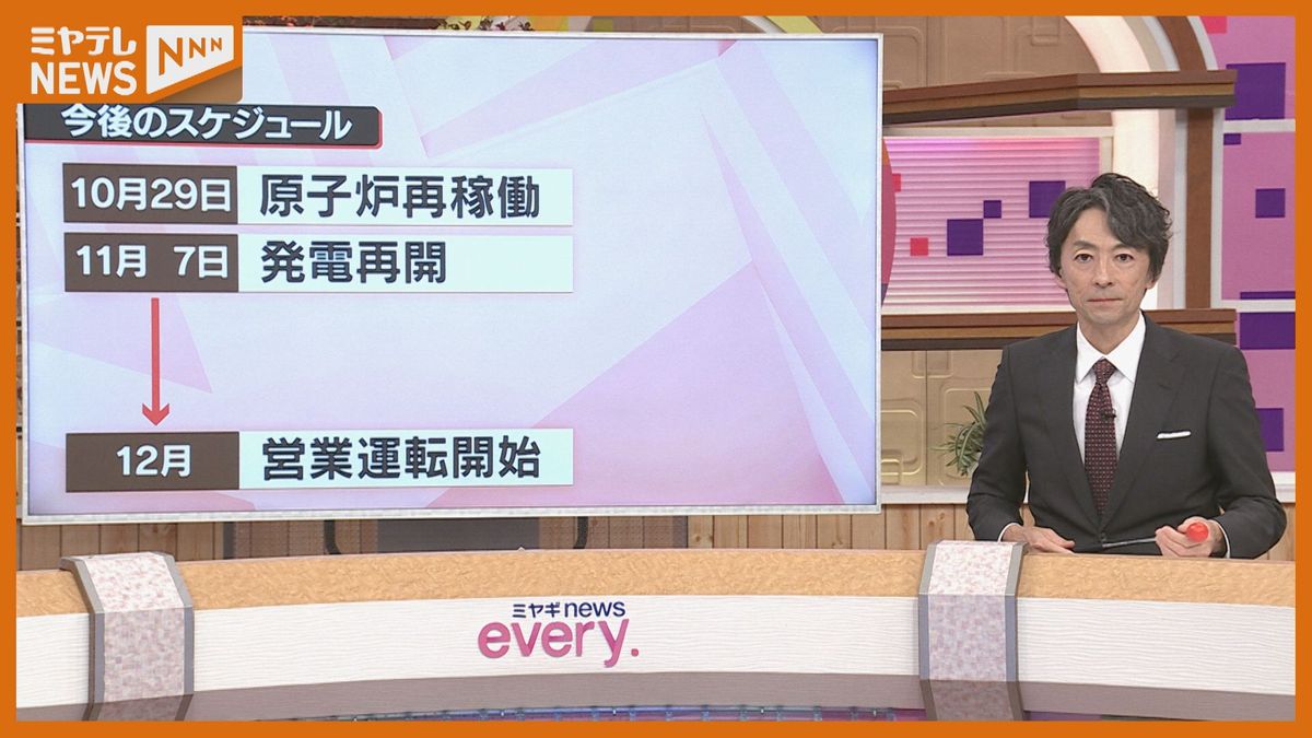 【解説】＜女川原発2号機＞29日に”再稼働”　”営業運転”までの今後のスケジュール（宮城）