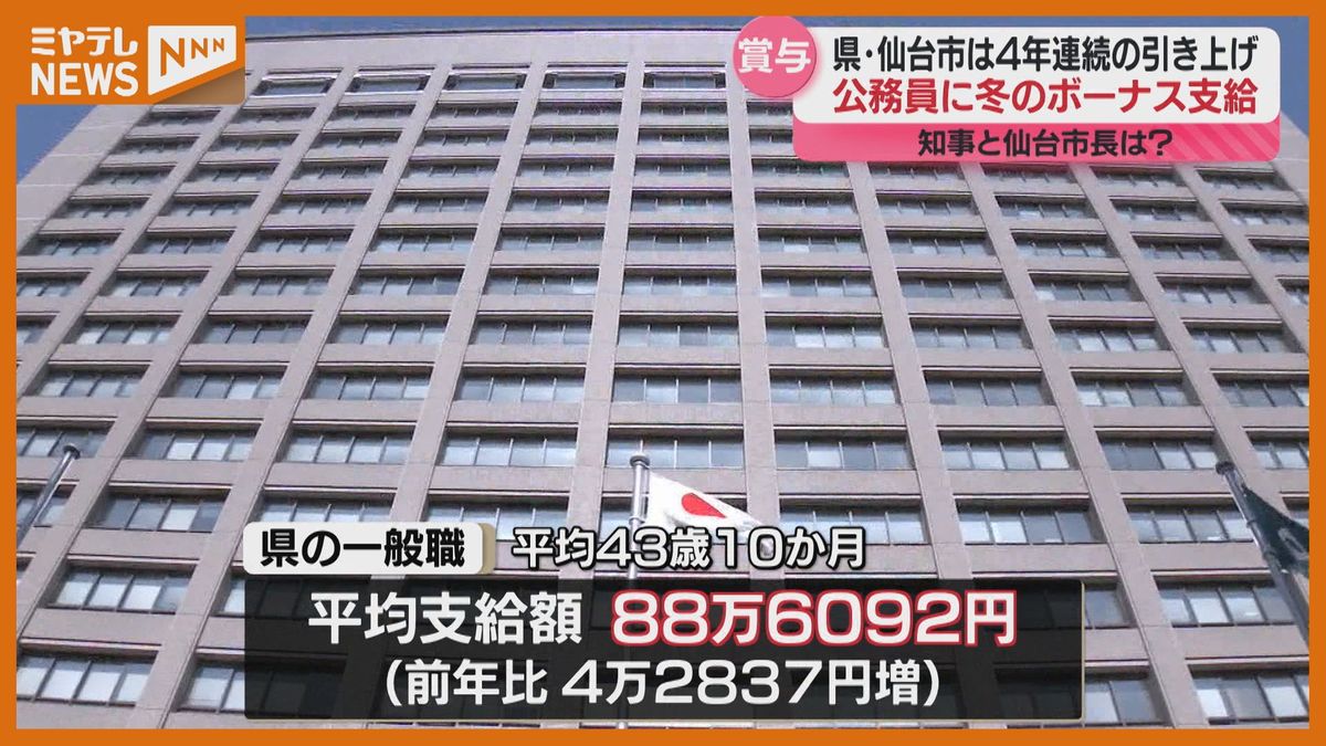 公務員 冬 ボーナス
