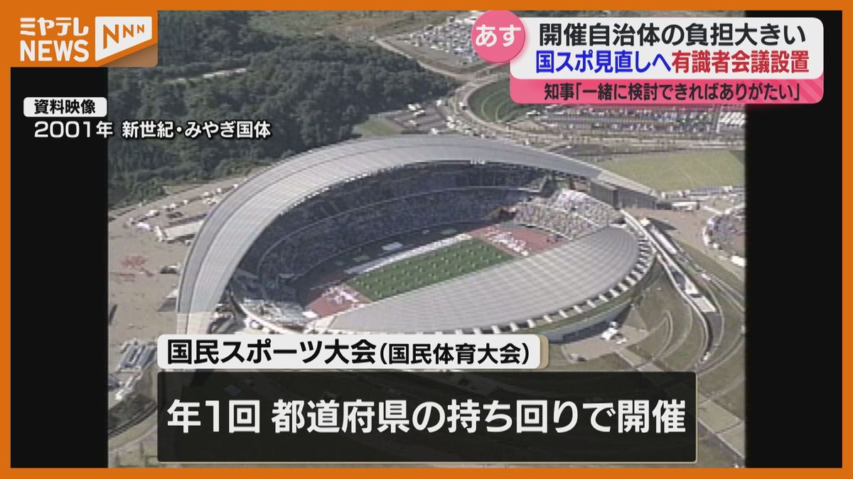 【国民スポーツ大会】主催する＜日本スポーツ協会＞　見直しに関する有識者会議・設置へ　『全国知事会』が大会見直しに向けた意見集約を進める中