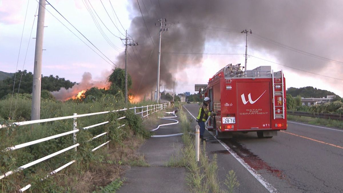 自宅に火をつけ全焼 住人の男放火の疑いで逮捕＜宮城・山元町＞