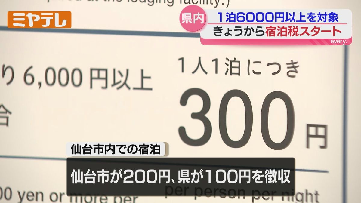宿泊税』13日の宿泊分から課税スタート「税の使い道は注視していきたい 