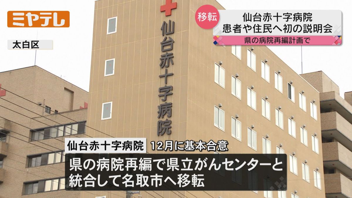 【病院単独では「初」の説明会】「仙台赤十字病院」　3月20日に患者・住民対象の説明会開催