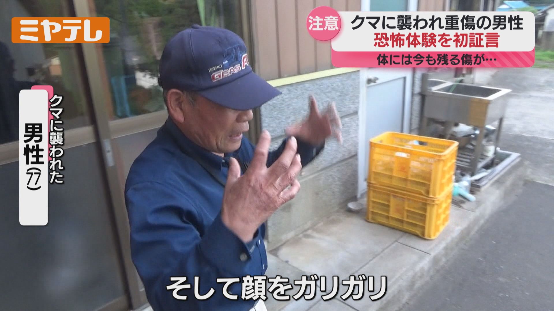 遭遇したらこれはしてはいけない、クマに襲われ骨折…初めてカメラに