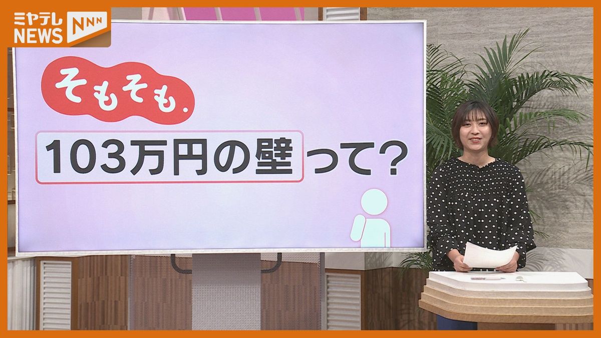 【そもそも.】『103万円の壁』引き上げ議論 「学都仙台」の受け止めは…