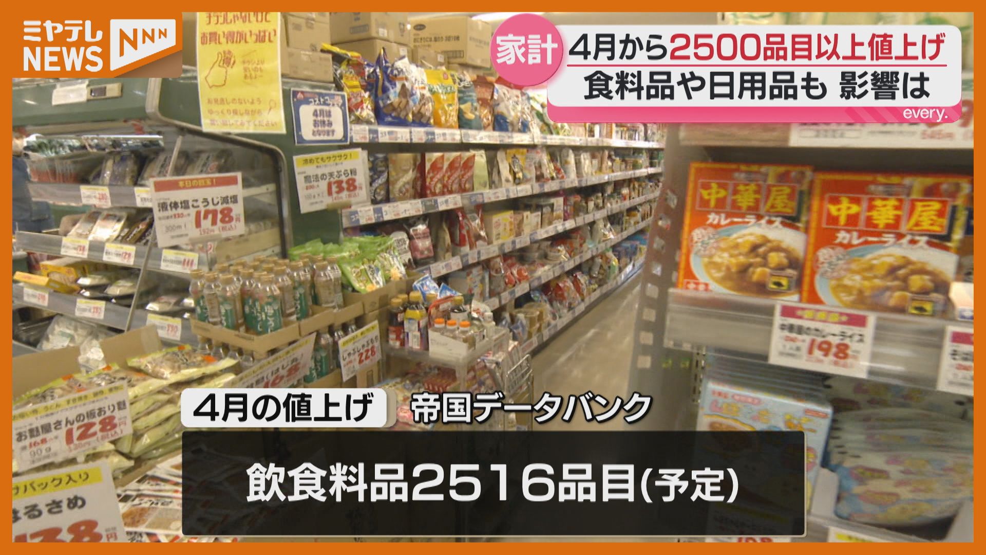 4月から『値上げラッシュ』、食用油にマヨネーズ…ティッシュにたばこ