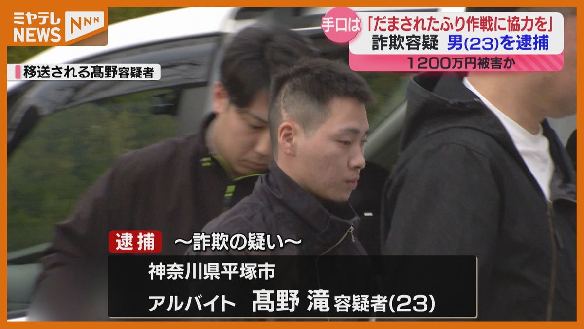 “だまされたふり作戦”装い詐欺…受け子23歳逮捕「捜査協力でお金を立て替えてもらうことはない」