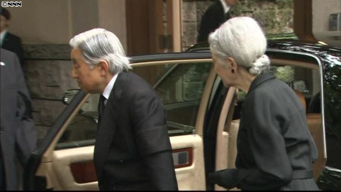 桂宮さまご逝去 両陛下も弔問に
