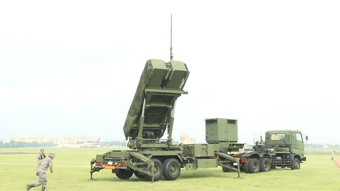空自 在日米軍基地内で初のPAC3訓練