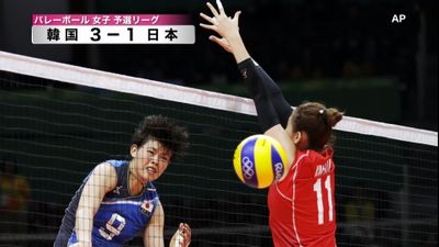 リオ五輪 バレー日本女子 韓国に敗れる リオ五輪 バレー日本女子 韓国に敗れる