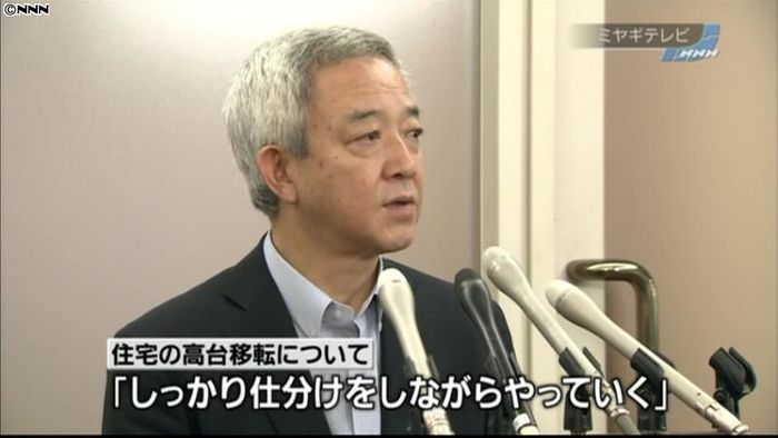 松本復興相「突き放すとこは突き放す」