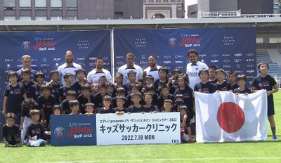 メッシ ネイマール エムバペら パリsgスーパースター軍団が子どもたちとサッカークリニック メッシ ネイマール エムバペら パリsgスーパースター軍団が子どもたちとサッカークリニック