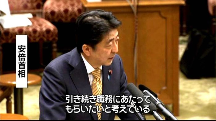 野党による礒崎氏の罷免要求 首相は応じず