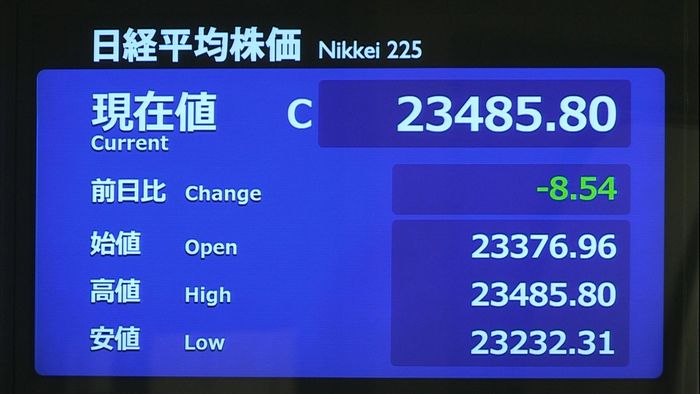 日経平均は小幅続落 決算好調銘柄に買いも