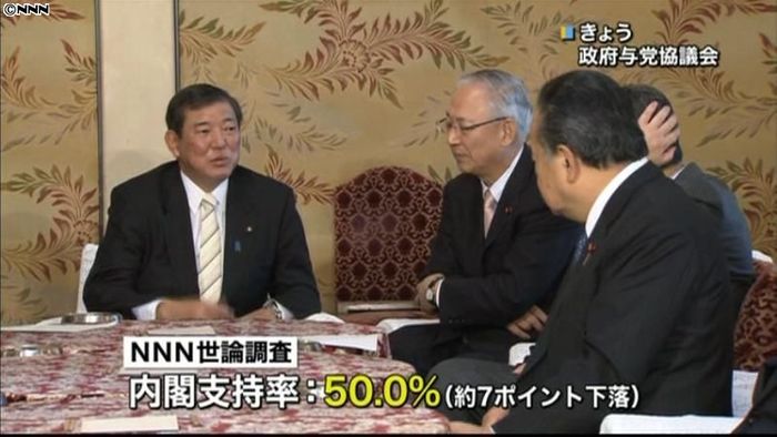 内閣支持率低下、秘密保護法が影響~菅長官
