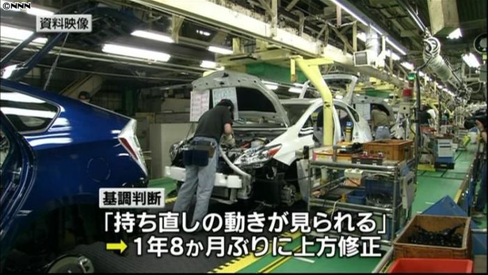 12月の鉱工業生産指数、3.1%上昇