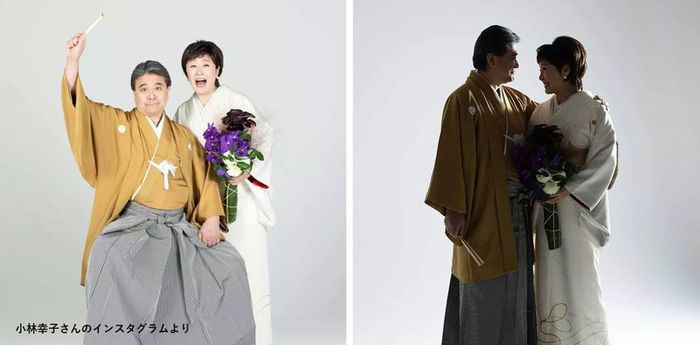 小林幸子、結婚１０周年で挙式　写真公開