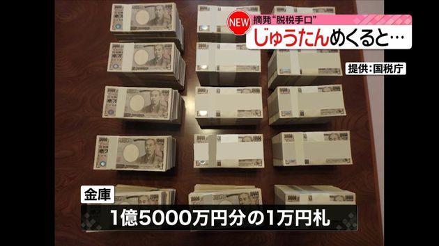 床下に隠し金庫 マルサが 脱税手口 公開