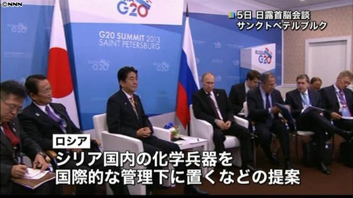 首相、露大統領と電話会談 提案を支持