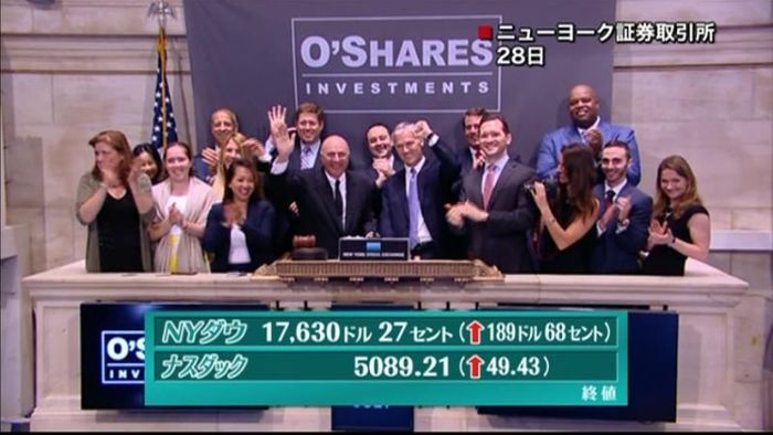 NY株189ドル高 6営業日ぶり反発