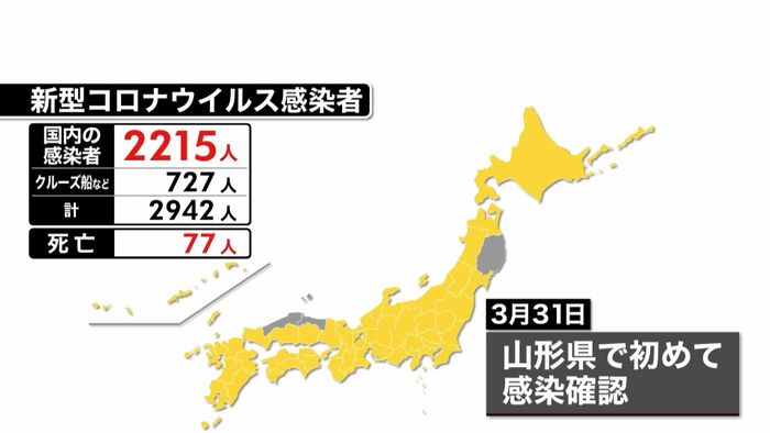 全国で新たに241人の感染確認 まとめ