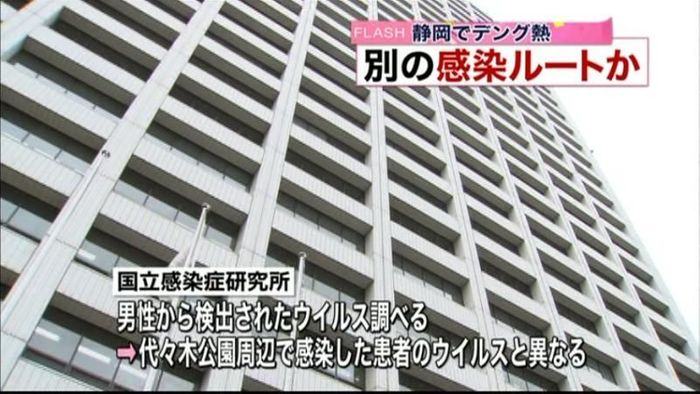 デング熱 代々木公園感染と別の感染経路か