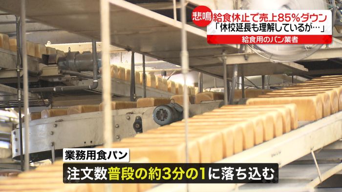 休校延長…給食業者が悲鳴「先が見えない」